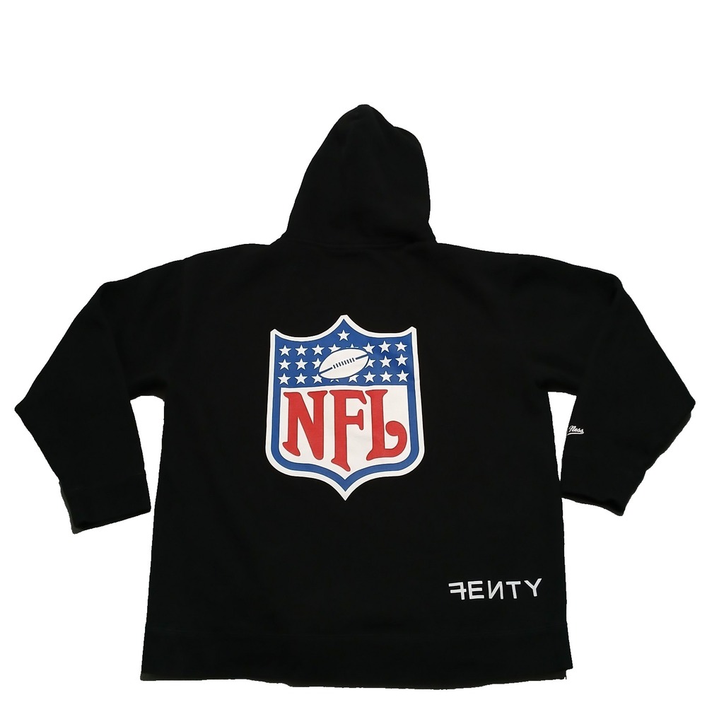 Fenty Mitchell &‎ Ness Super Bowl LVII Icon Pullover Hoodie Size L Rihanna - Picture 2 of 10